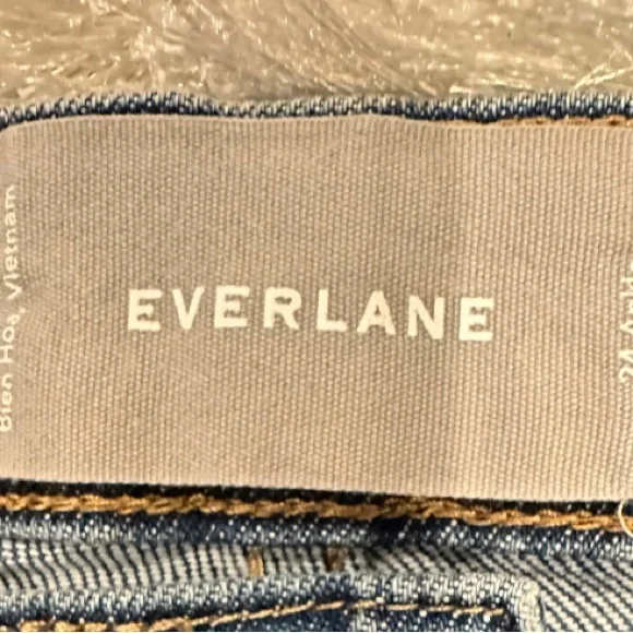 EVERLANE blue jeans size 24 - Picture 7 of 7